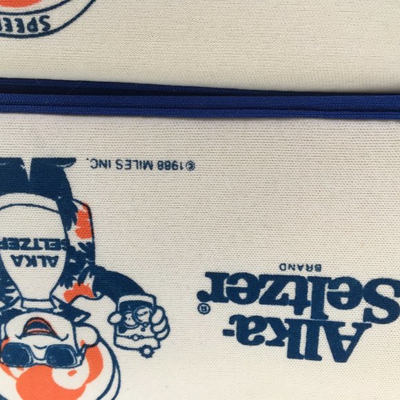 VTG two alka seltzer speedy promo drink can koozie - Picture 2 of 7